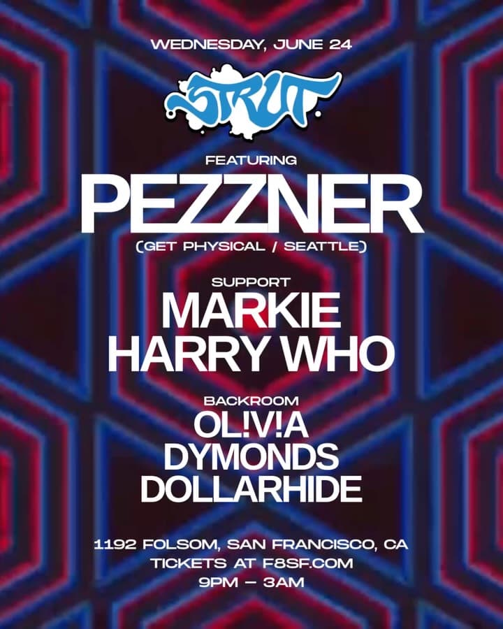 Strut SF & F8 present Pezzner
