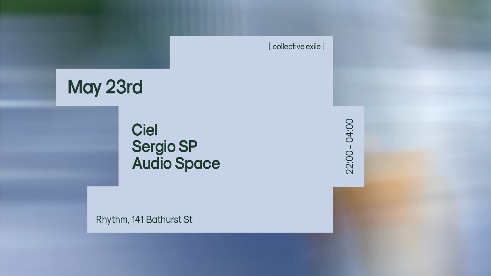 Night ll by Exile: Ciel / Sergio SP / Audio Space