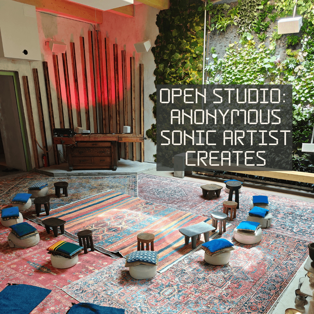 Anonymous Sonic Artist Creates - Open Studio
