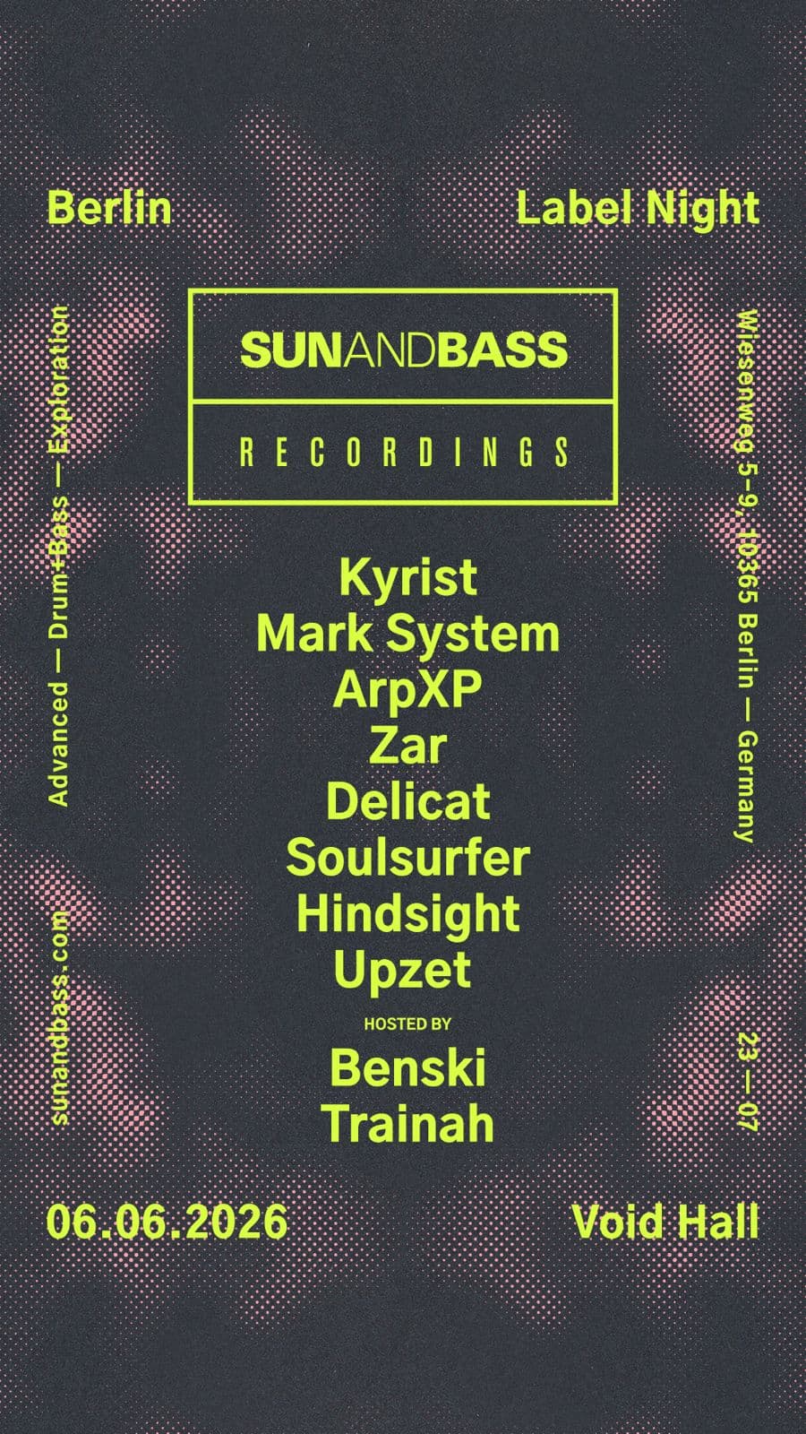 Sun and Bass Recordings Label Night