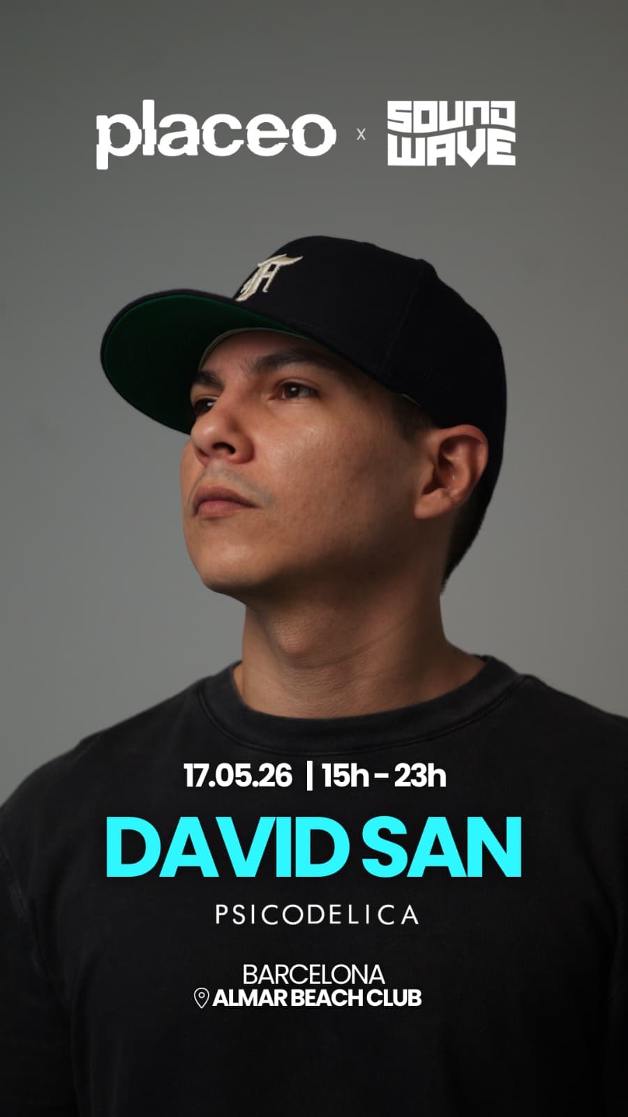 Placeo & Soundwave pres. David San | All Day Free Beach Party – Groovy Sunday