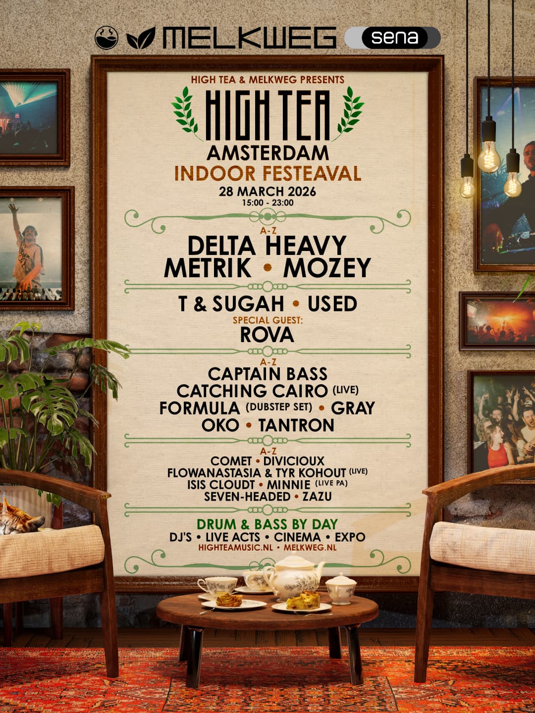 HIGH TEA Amsterdam: Indoor Festeaval