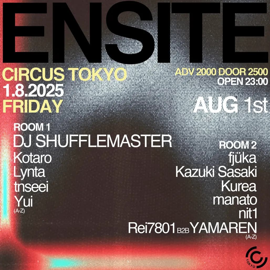 ENSITE with DJ SHUFFLEMASTER