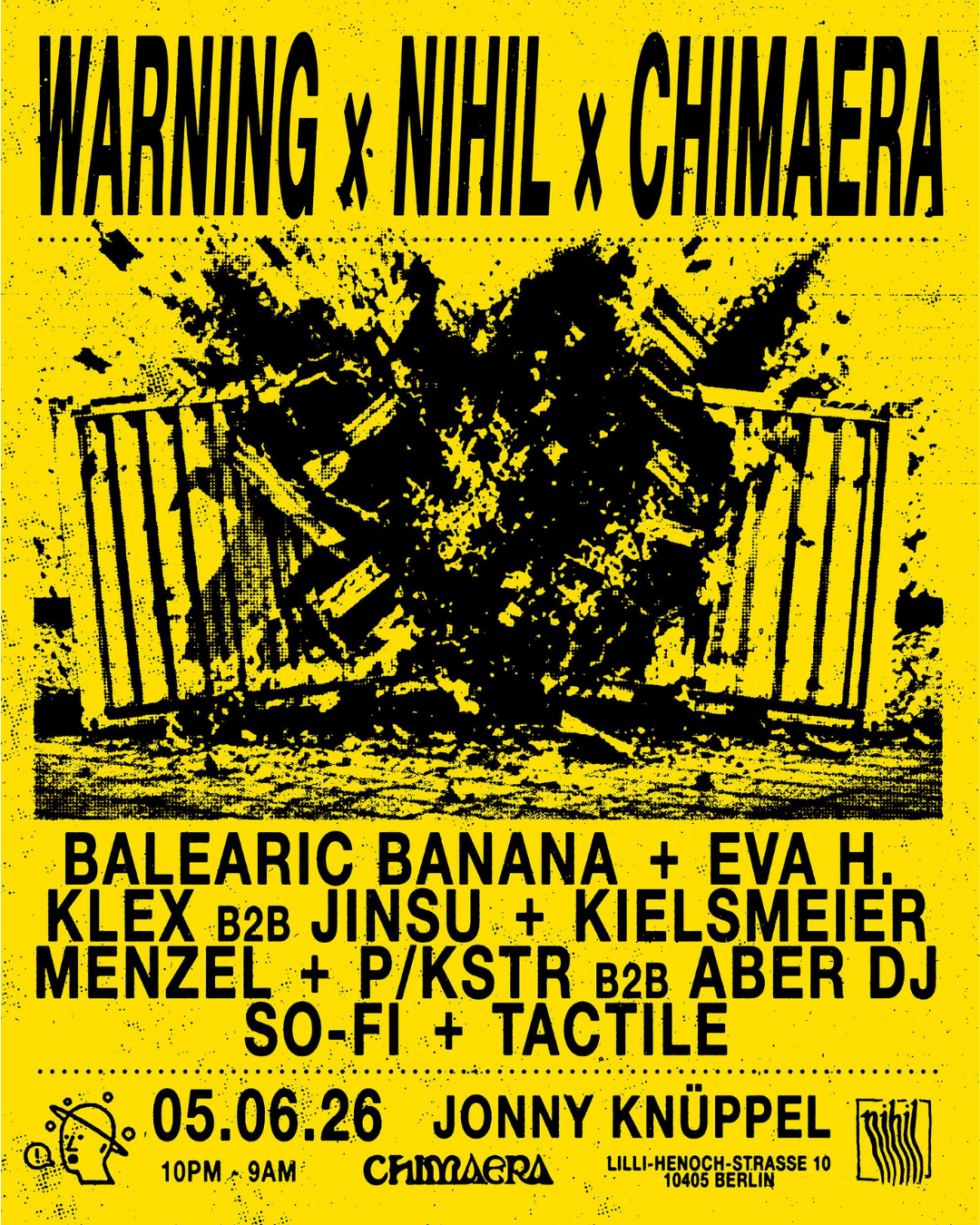 WARNING x NIHIL x CHIMAERA