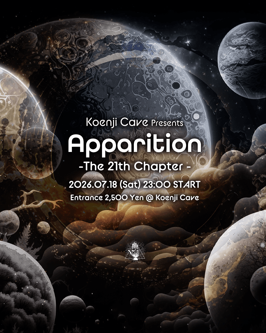 Koenji Cave presents - Apparition - The 21st Chapter