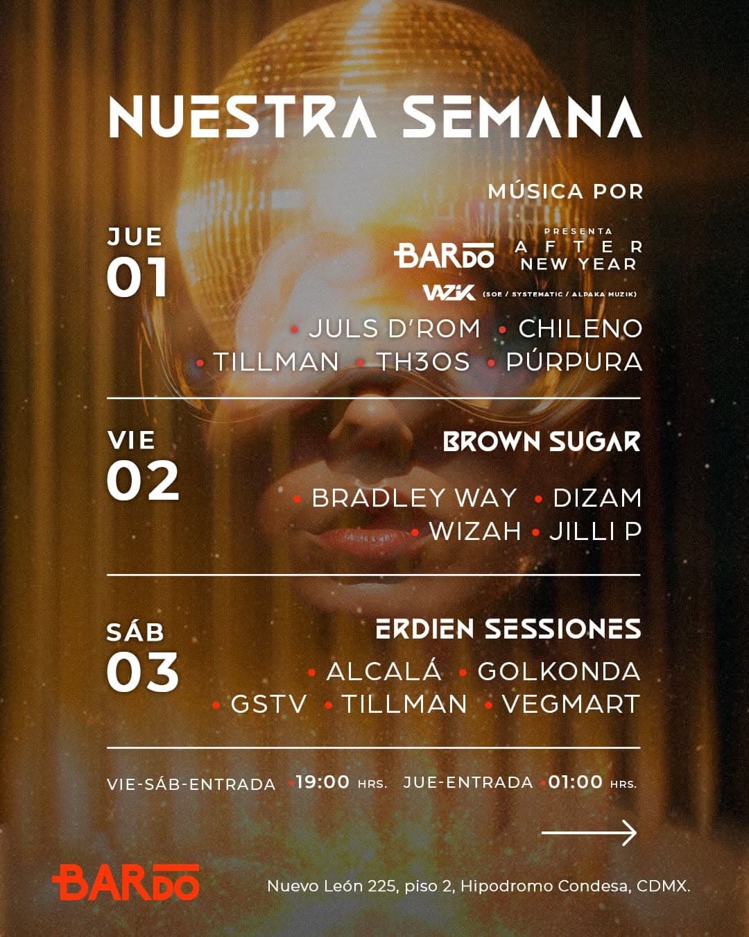 Bardo Speakeasy - New Year Week Celebration