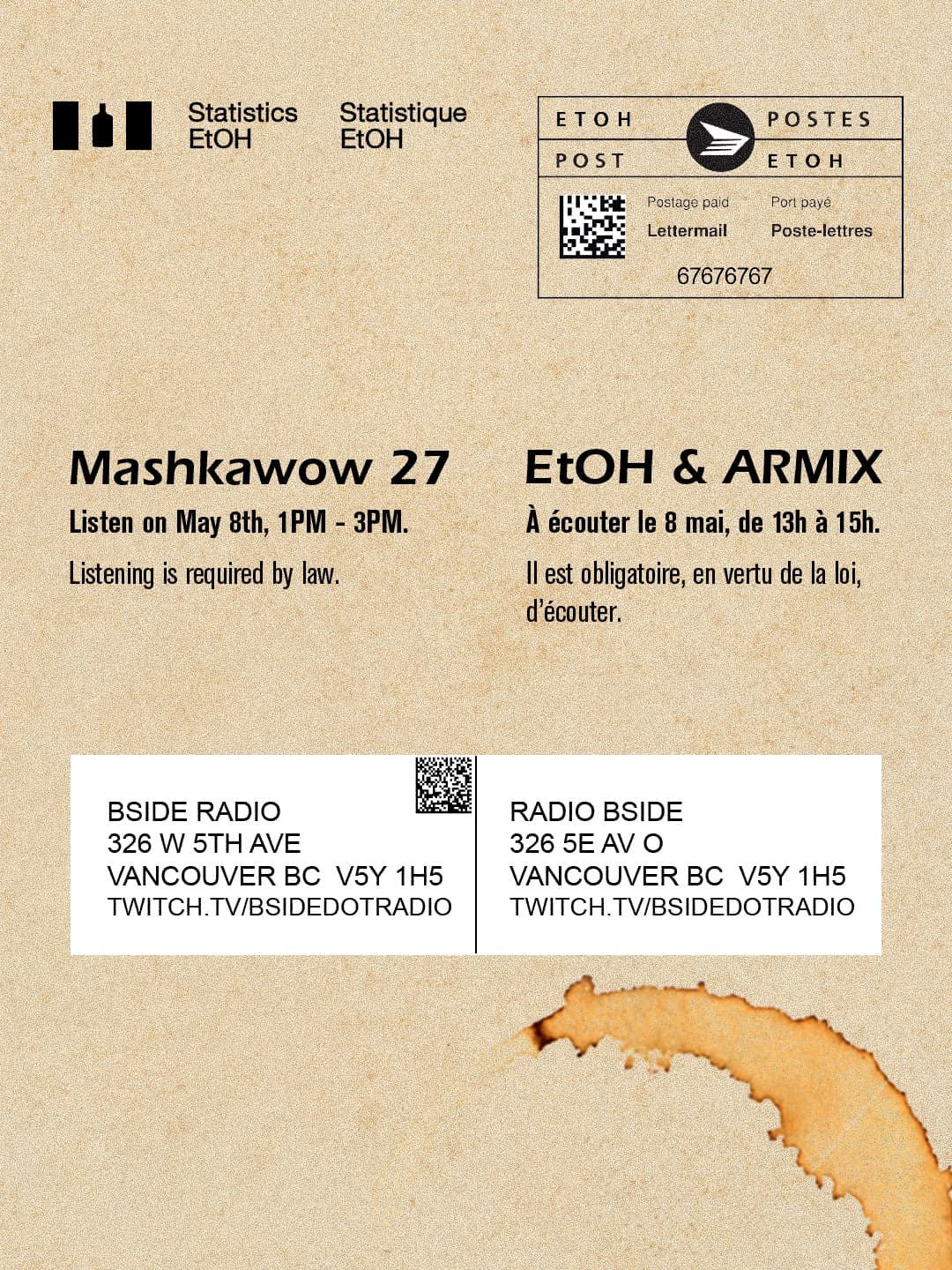 MASHKAWOW - EtOH & ARMIX