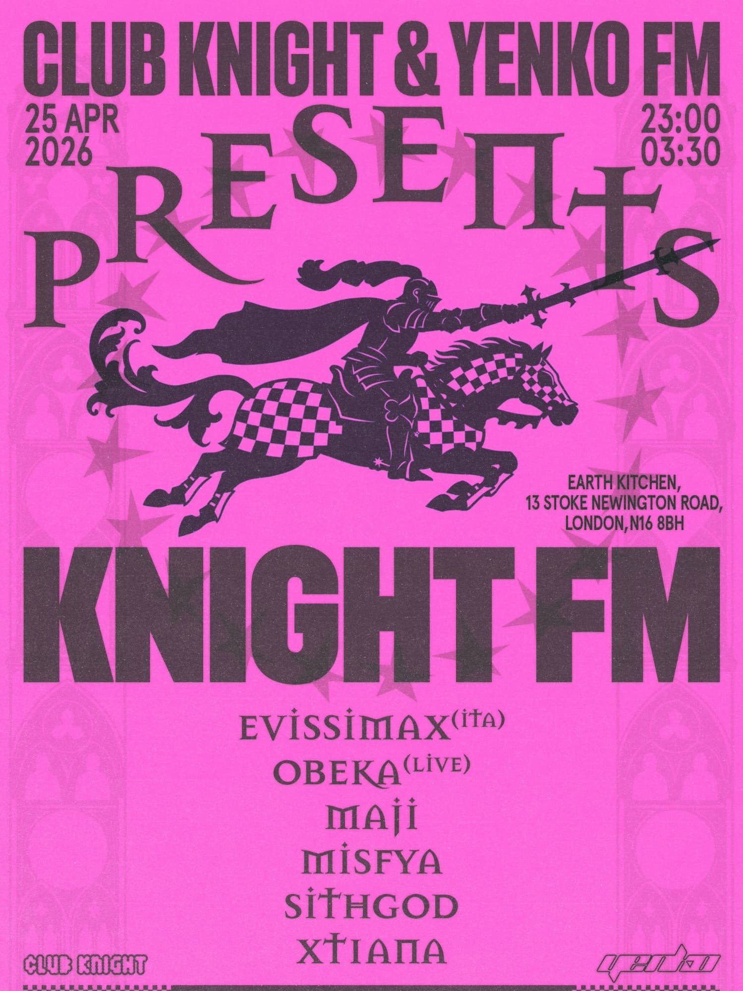 CLUB KNIGHT X YENKO: KNIGHT FM