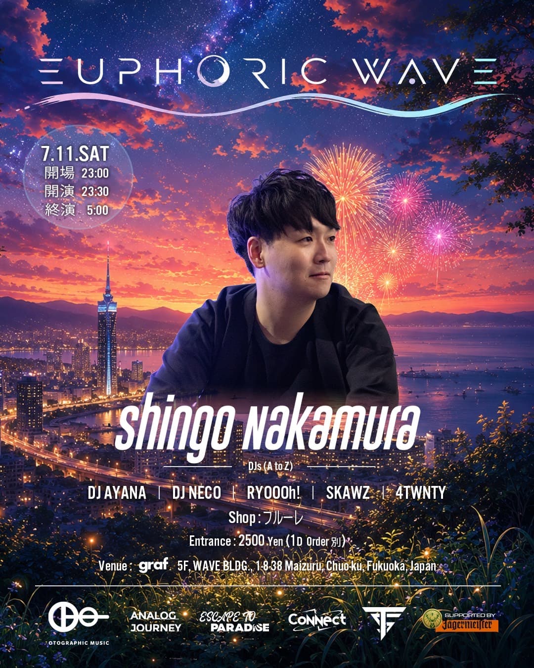 -EUPHORIC WAVE- feat. Shingo Nakamura at graf