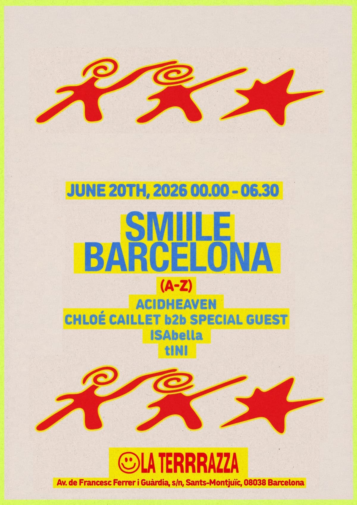 SMIILE x Chloé Caillet OFF-Barcelona