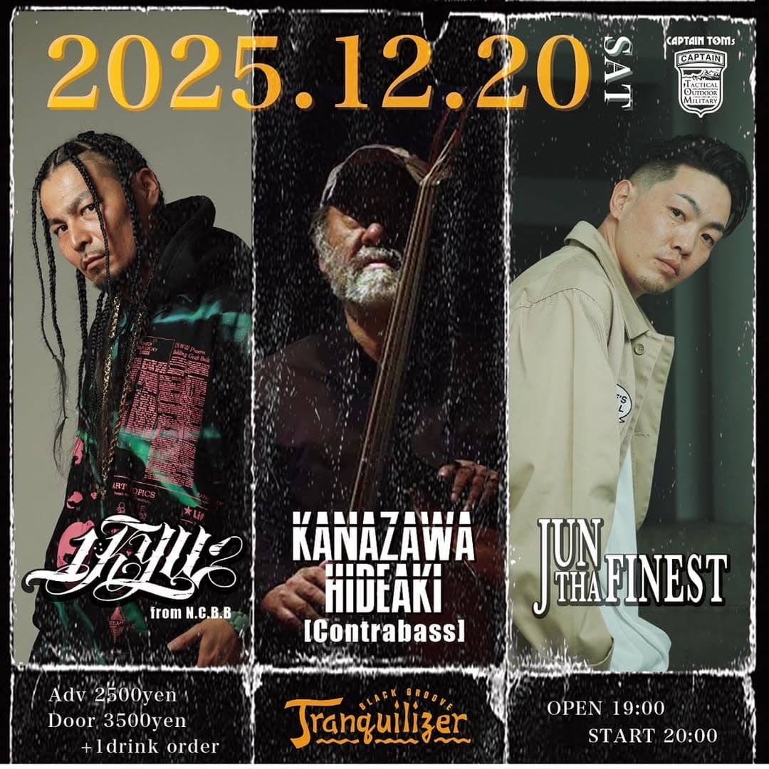 1-KYU & JUN THA FINEST LIVE with 金澤英明