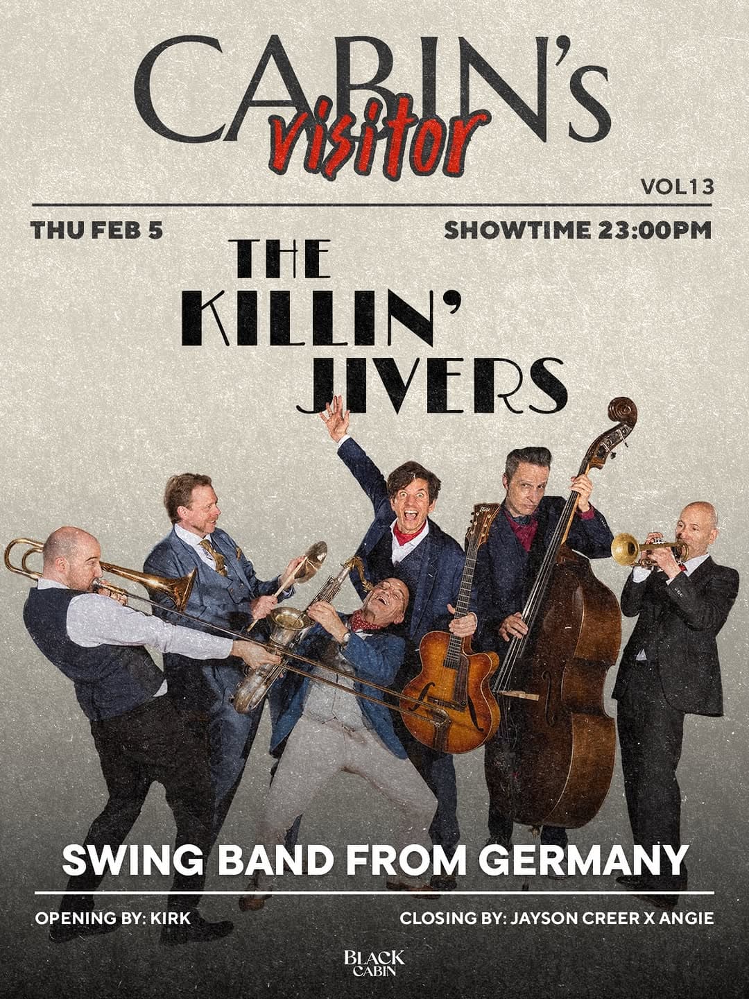 Black Cabin Visitor Series - Special Guest from Germany