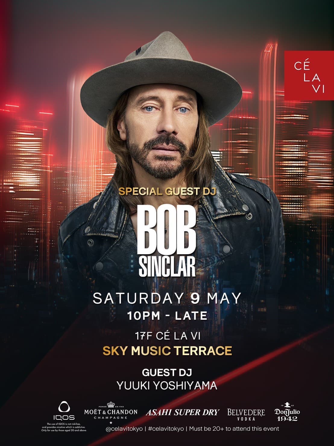 Special Guest DJ - Bob Sinclar