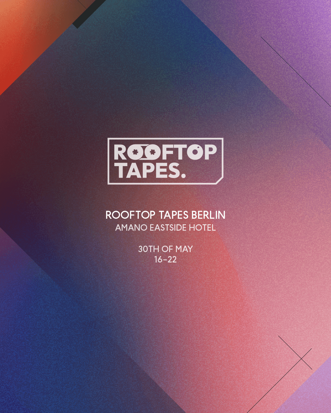 Rooftop Tapes Berlin - Summer Opening