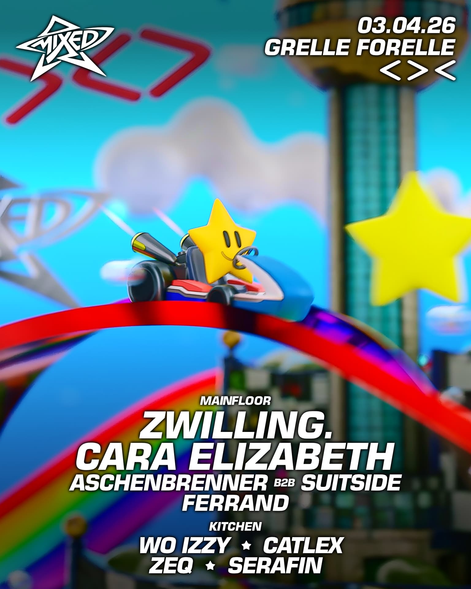 MIXED w/ zwilling. & Cara Elizabeth