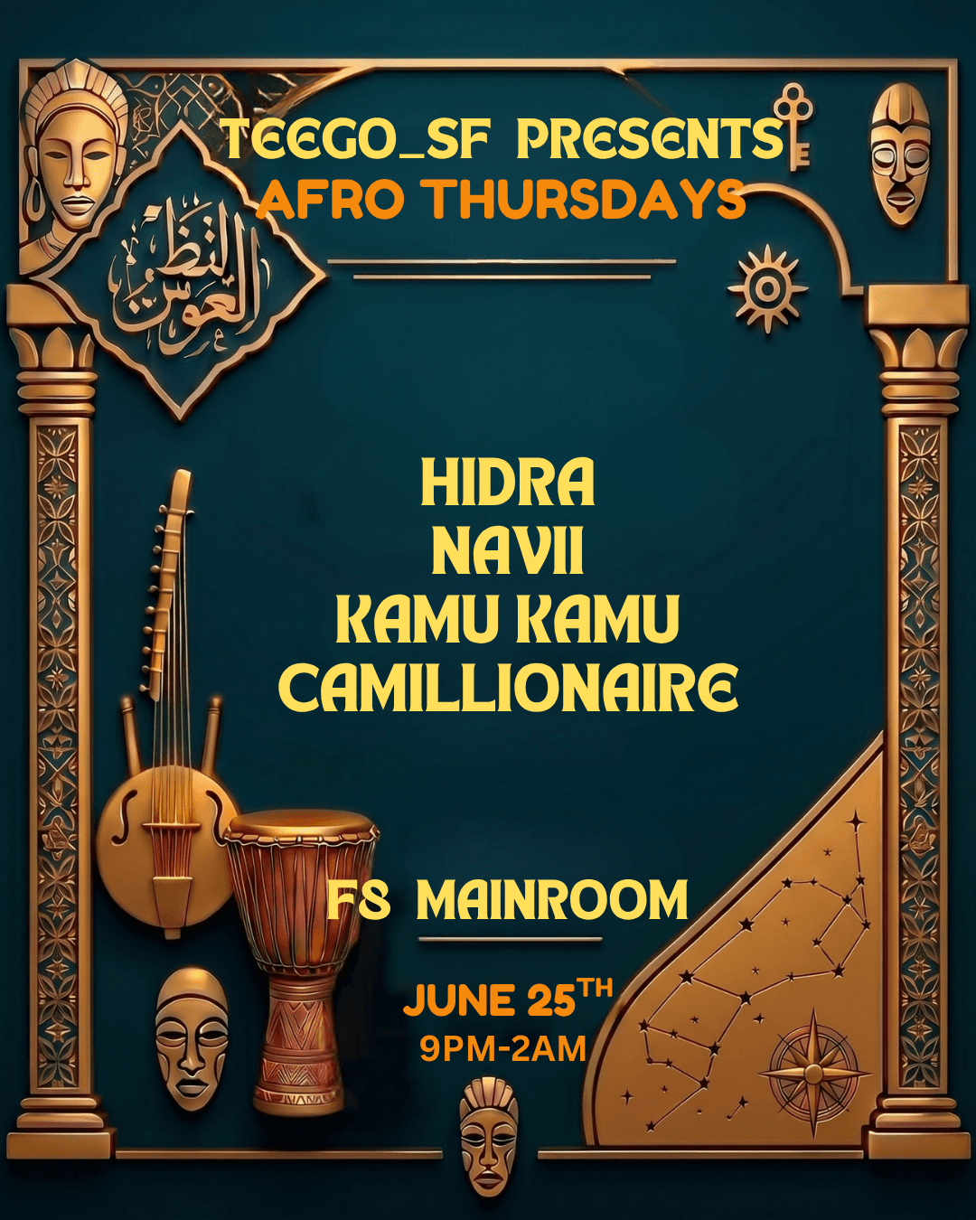 Teego SF presents Afro Thursdays