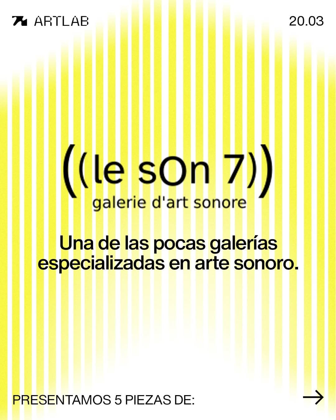 Le Son 7 Sound Art Listening Session