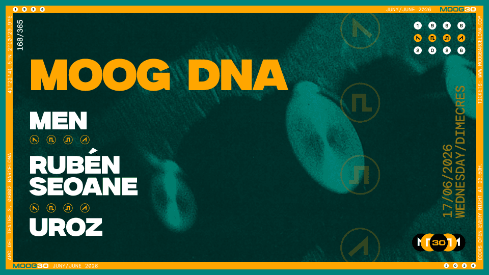 MOOG DNA: Men (L-Men-T) + Rubén Seoane + uroz