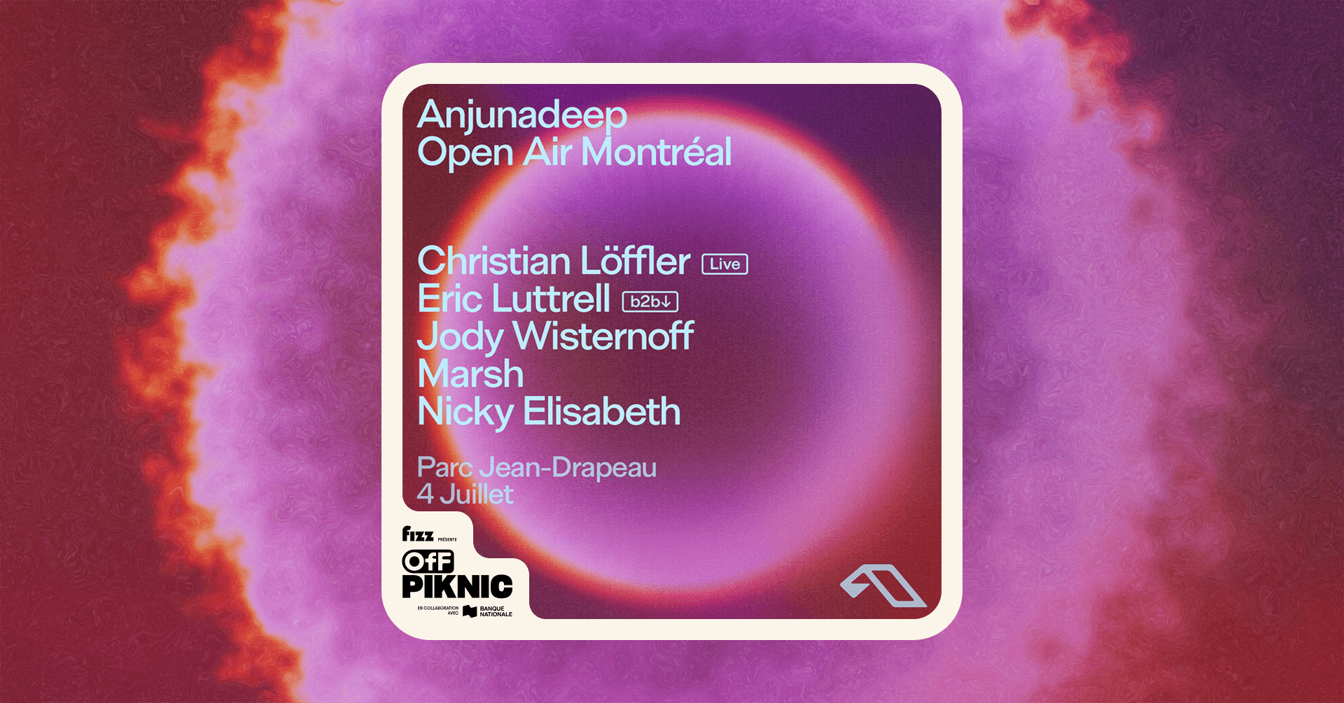 Anjunadeep au Parc Jean-Drapeau
