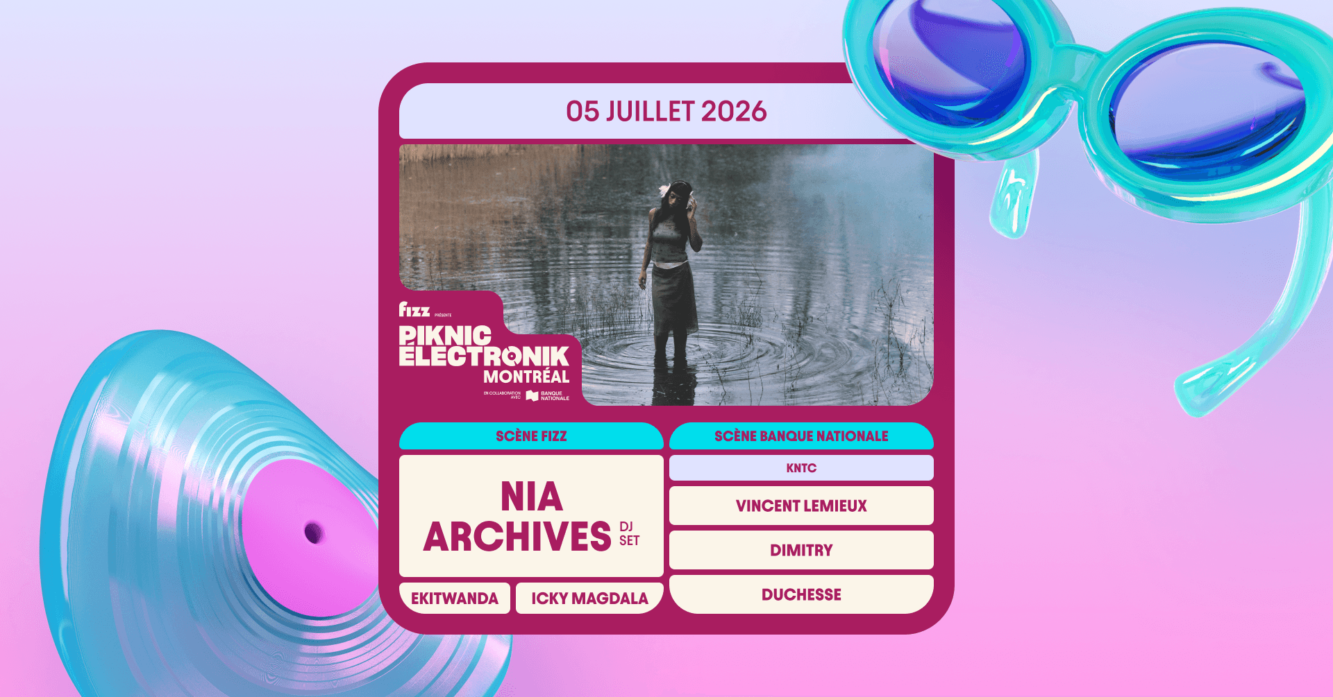 Piknic Électronik MTL #8: Nia Archives (DJ Set) / KNTC