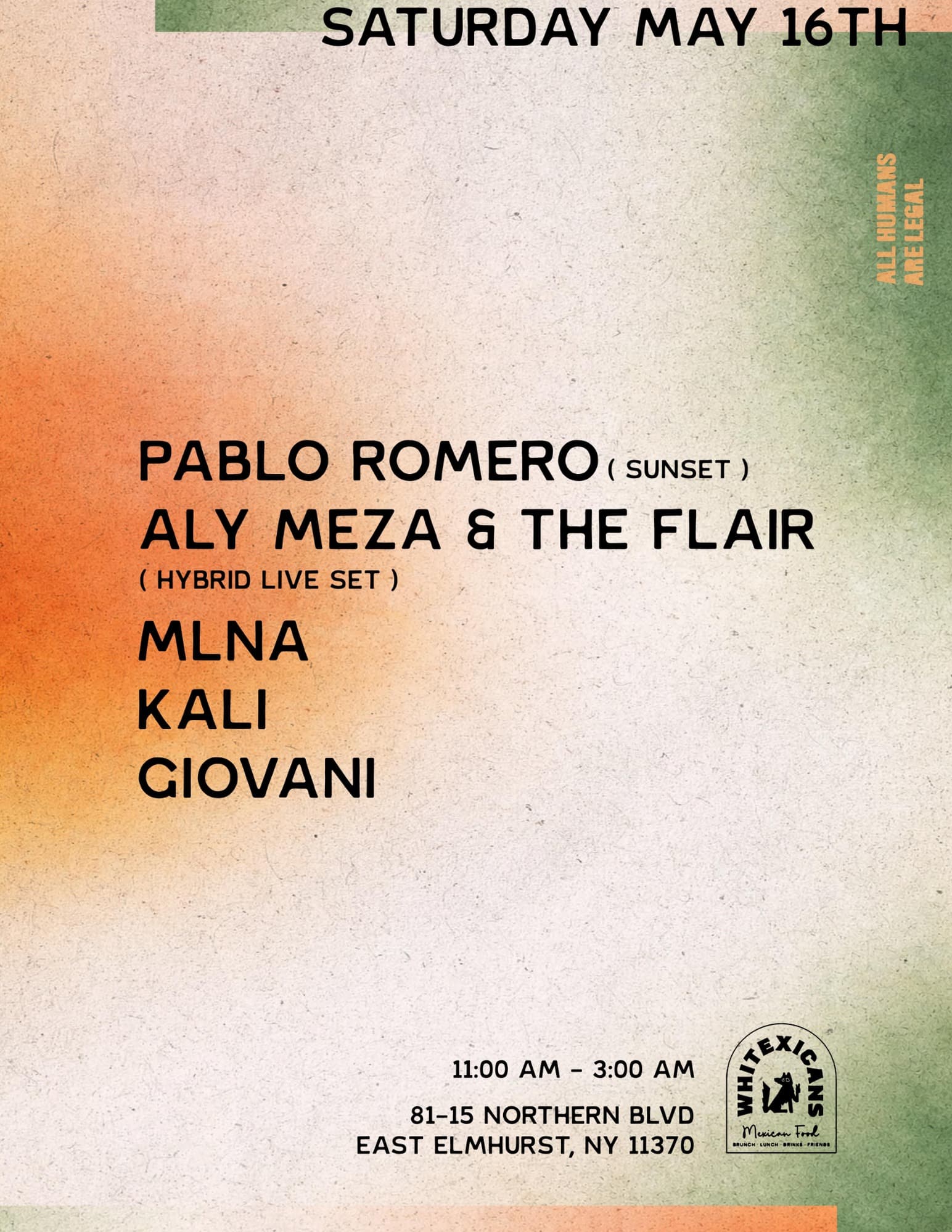 All Humans Are Legal: Pablo Romero Returns