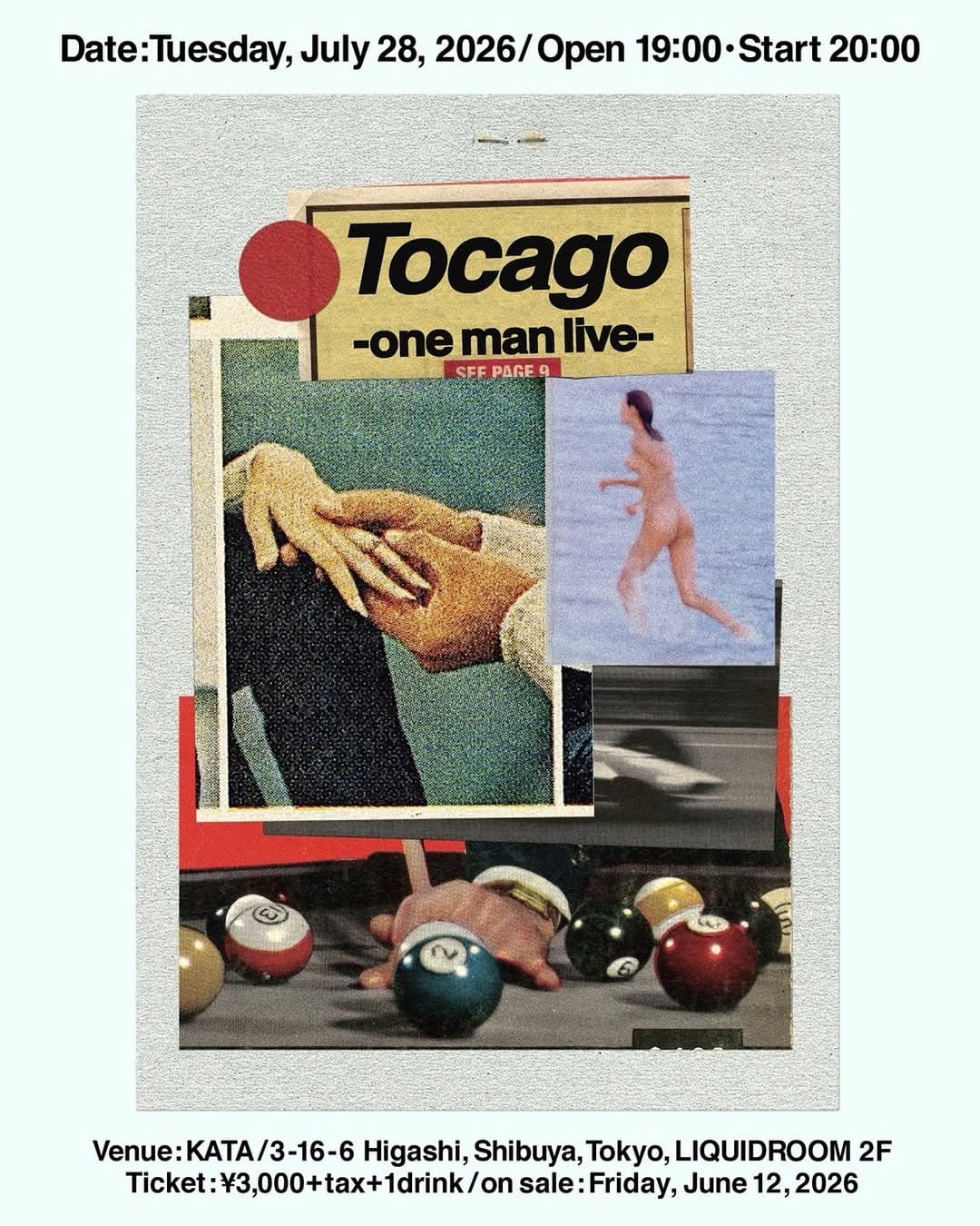 Tocago -one-man live-