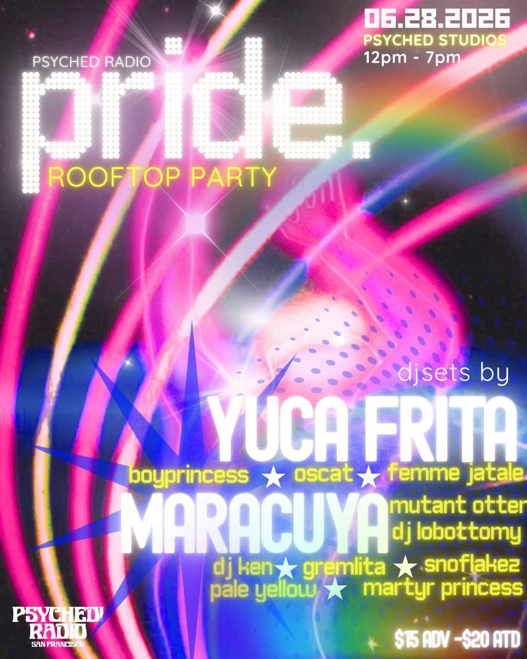 PRIDE Rooftop Party at Psyched! Studios