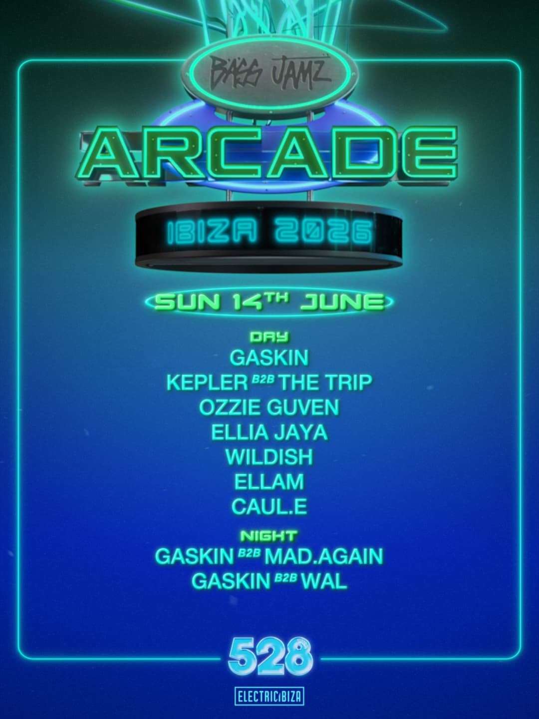 Gaskin's Bass Jamz Ibiza