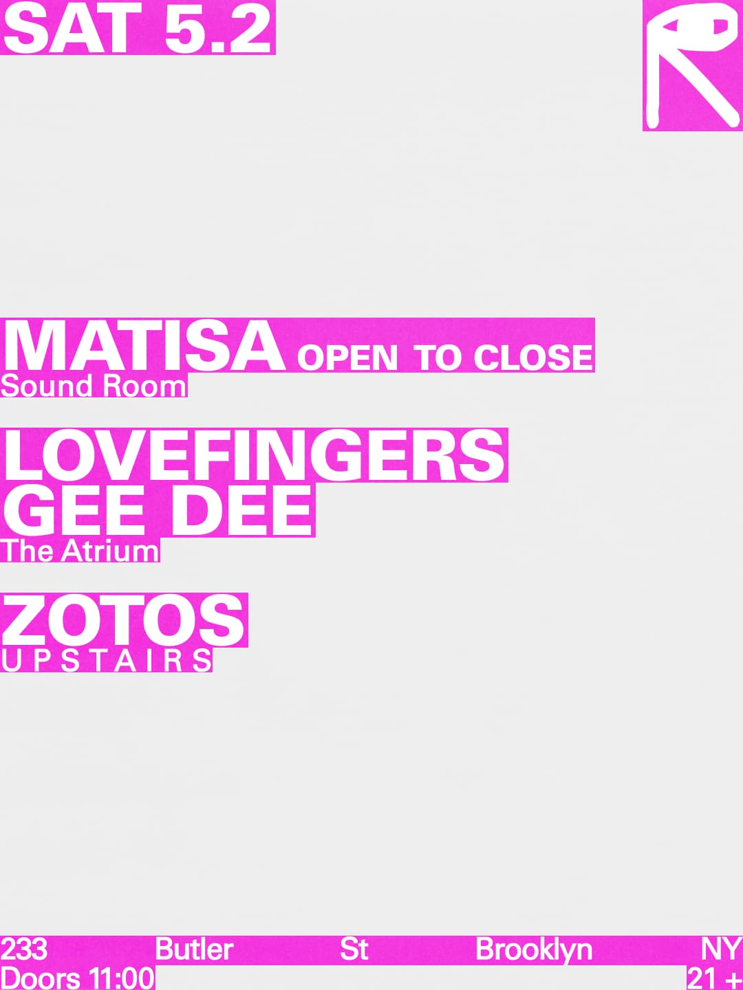 Matisa / Lovefingers, Gee Dee / Zotos