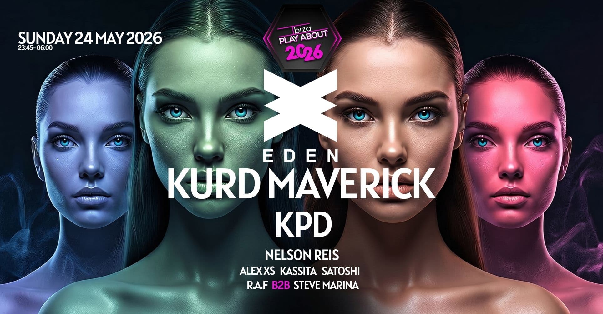 Ibiza.PlayAbout @ Eden Ibiza with Kurd Maverick & KPD
