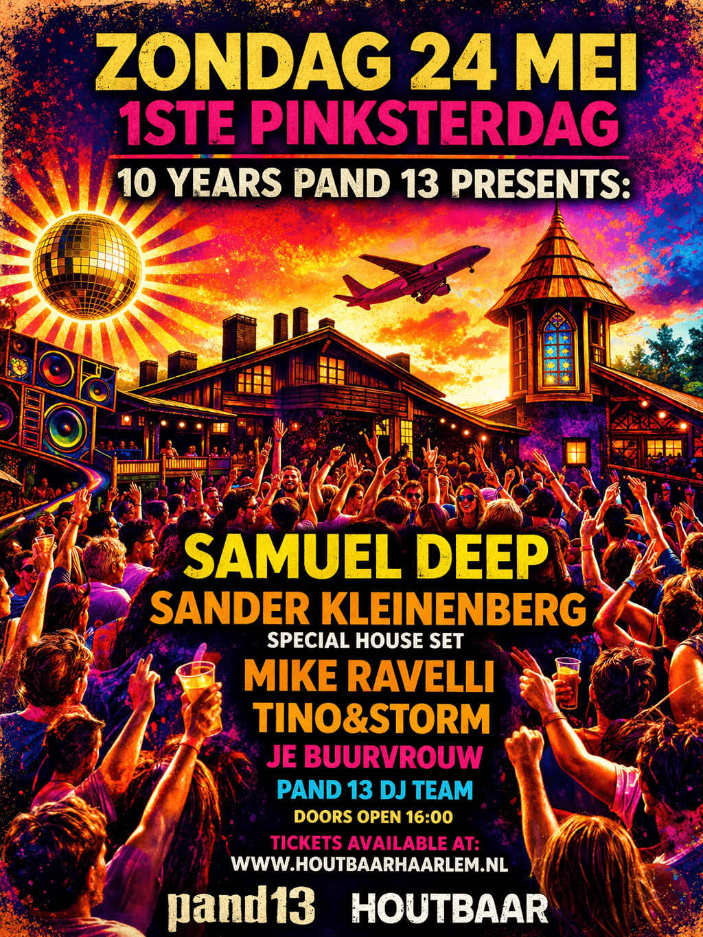 10 yrs of Pand 13 presents Samuel Deep & Sander Kleinenberg