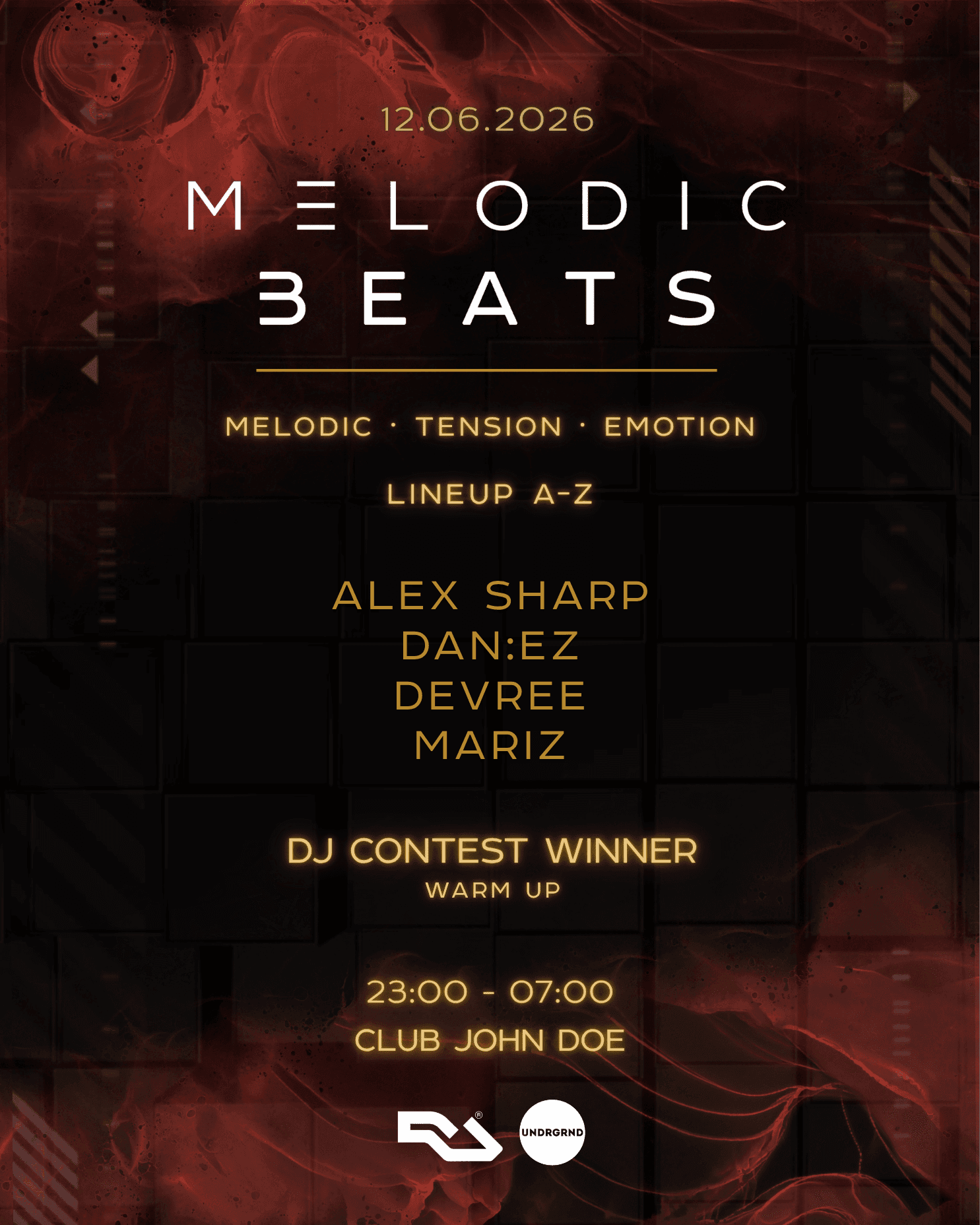 Melodic Beats x UNDRGRND - Melodic Techno Special