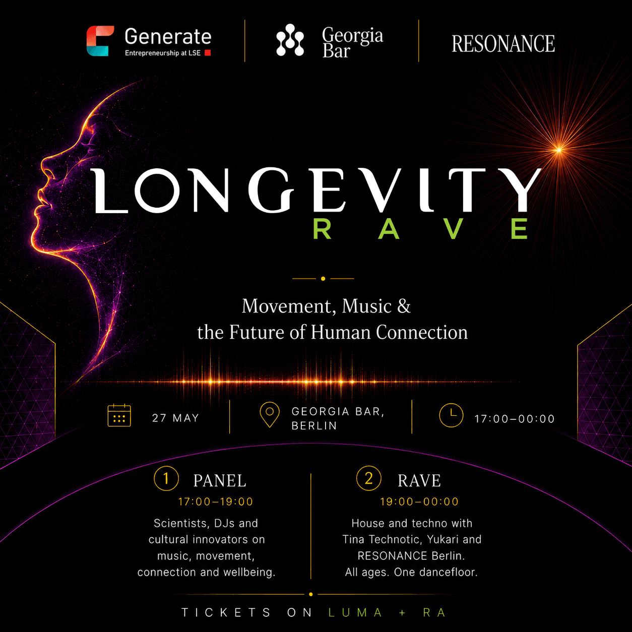 Longevity Rave x RESONANCE