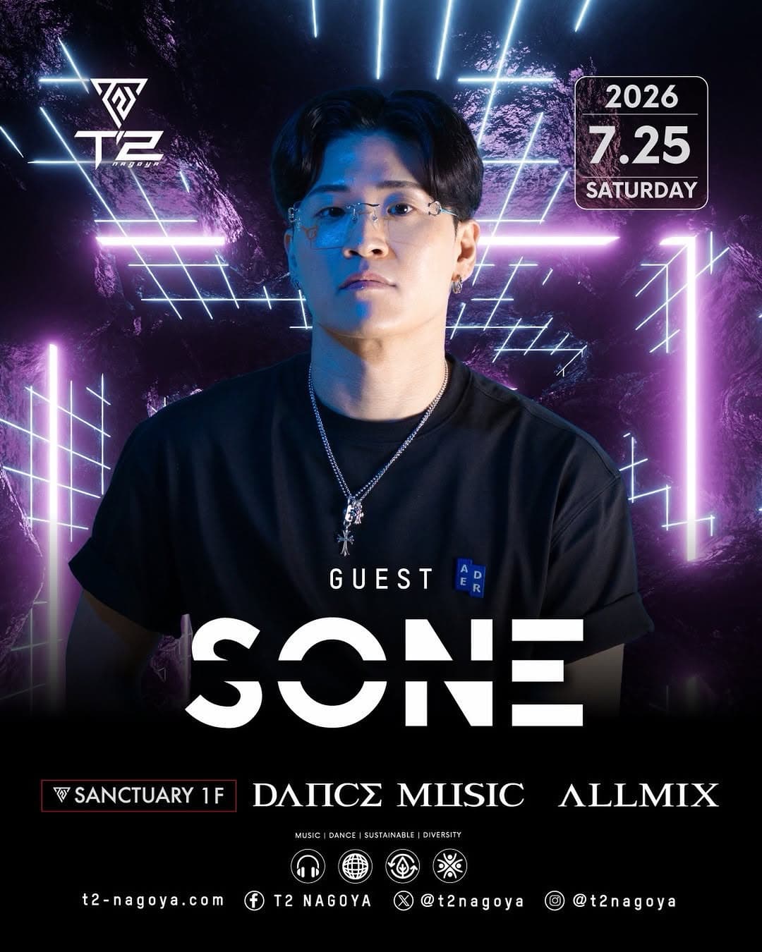 T2 NAGOYA Guest DJ Night