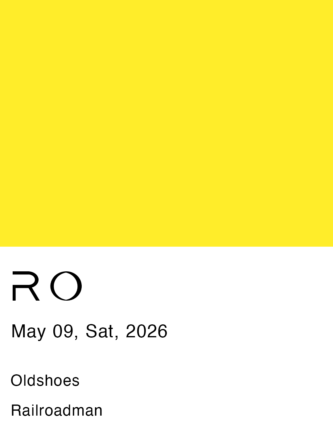 RO: Oldshoes , Railroadman