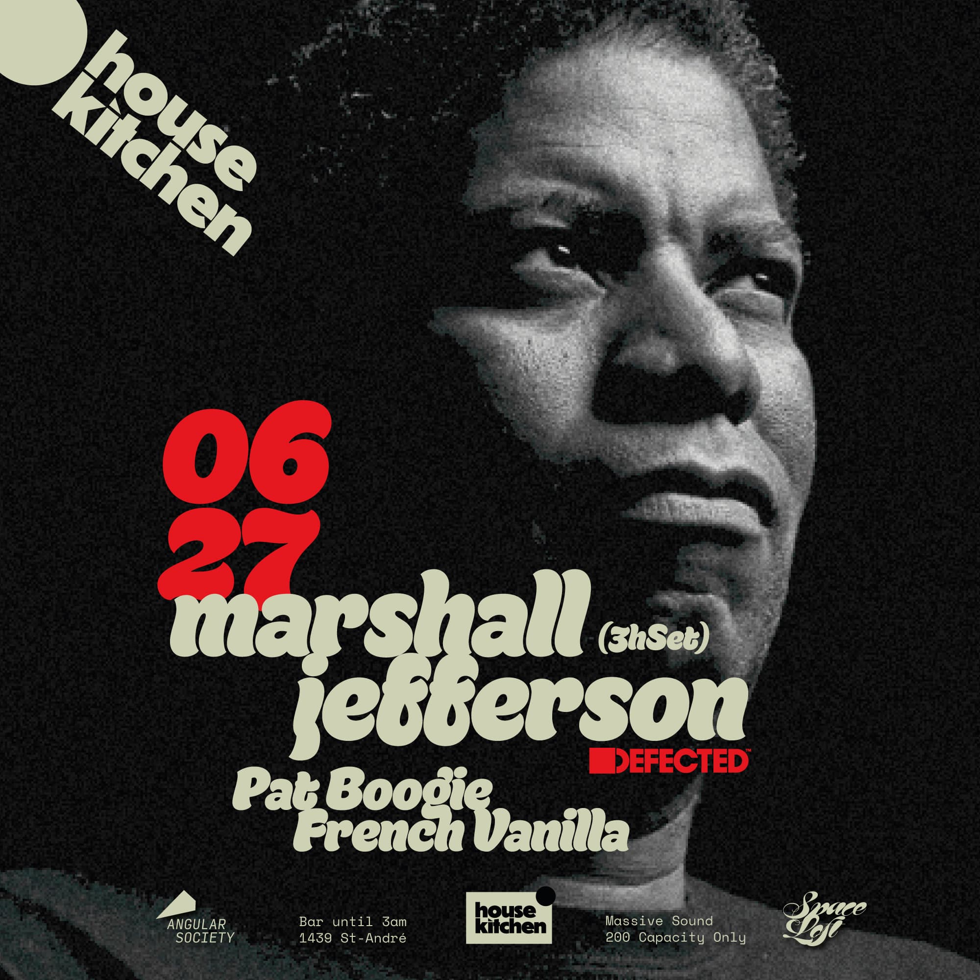 HOUSE KITCHEN presents The Godfather of House MARSHALL JEFFERSON (3h Set)