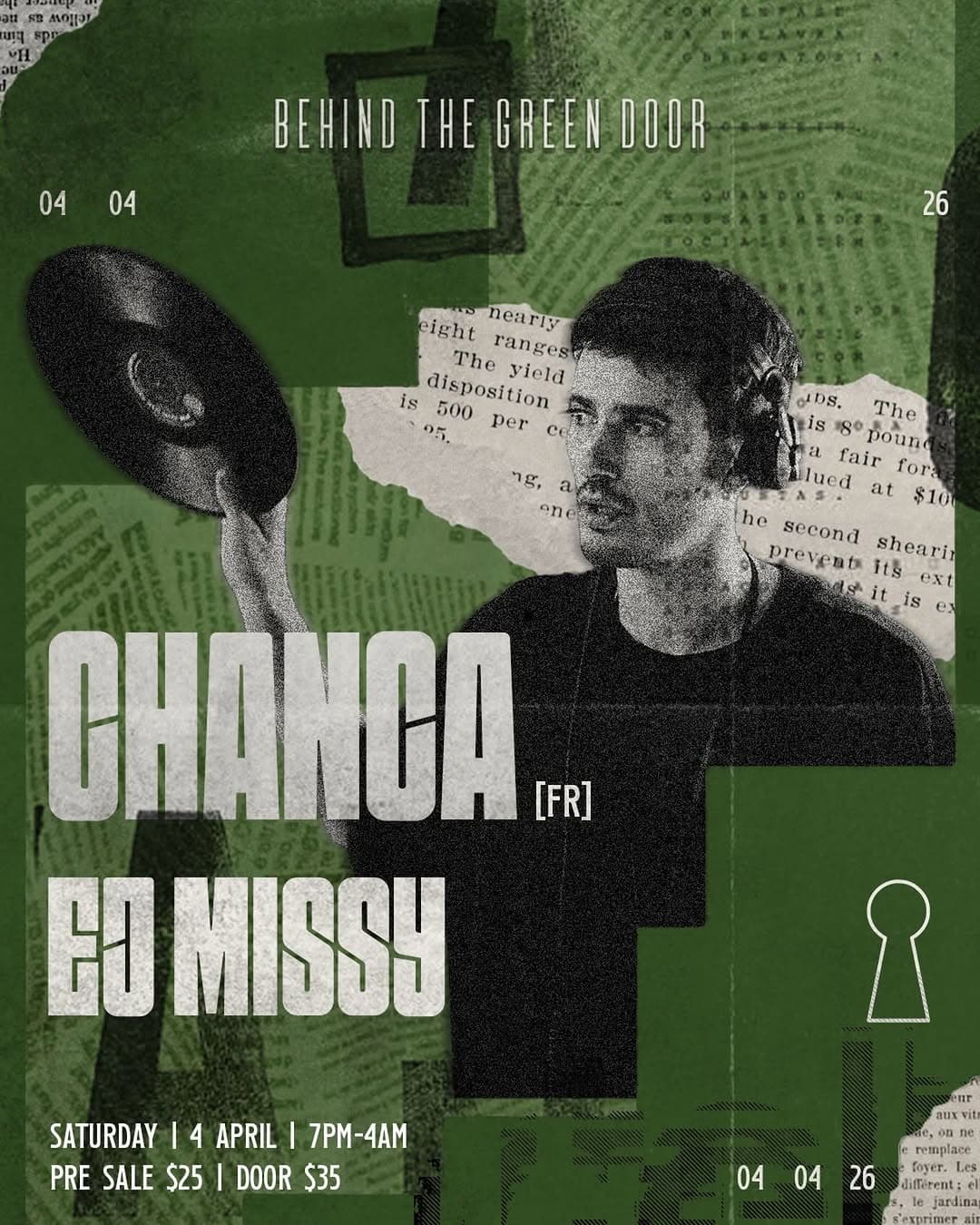 Chanca at Behind the Green Door