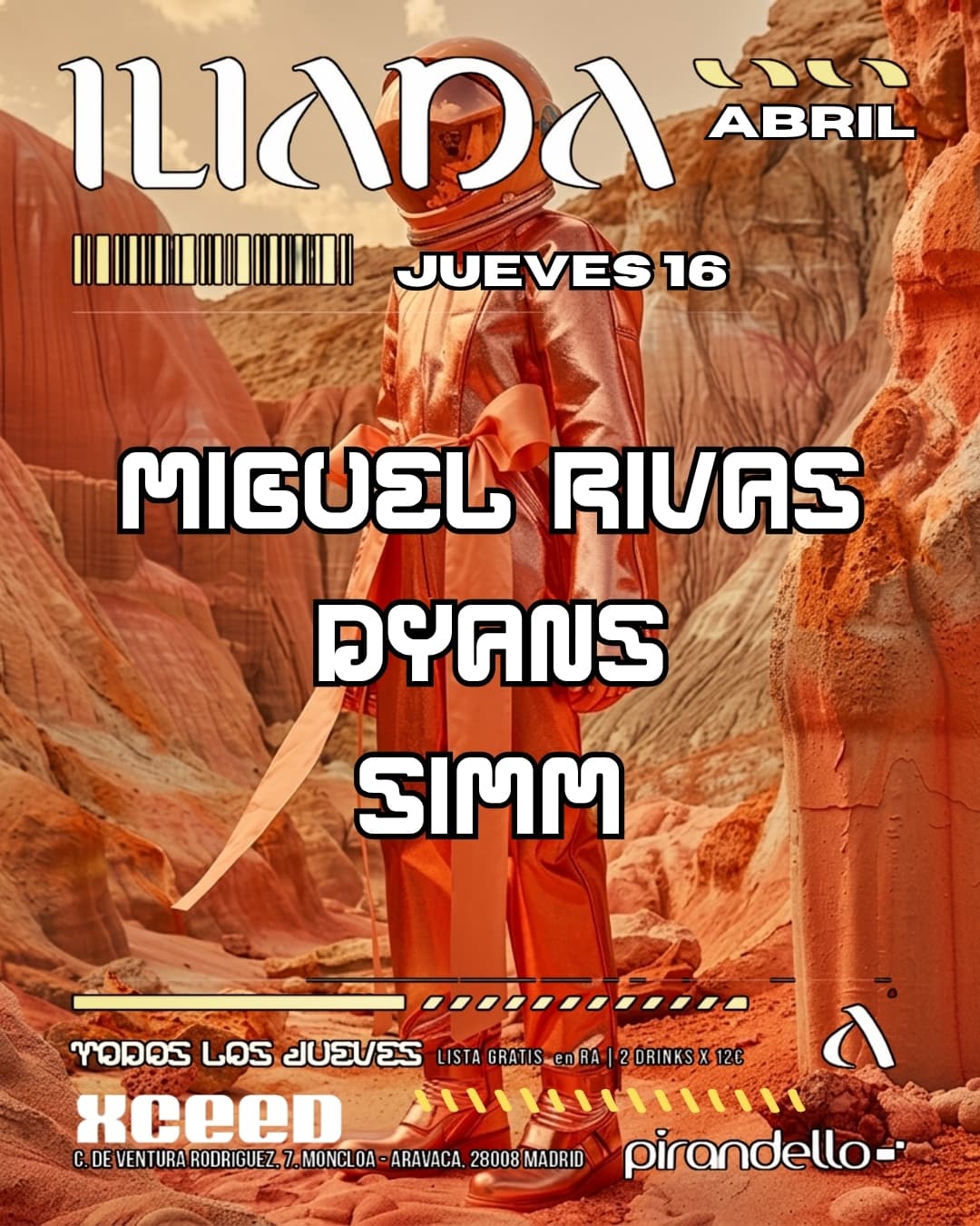 ILIADA CLUB + Miguel Rivas + Dyans + SIMM