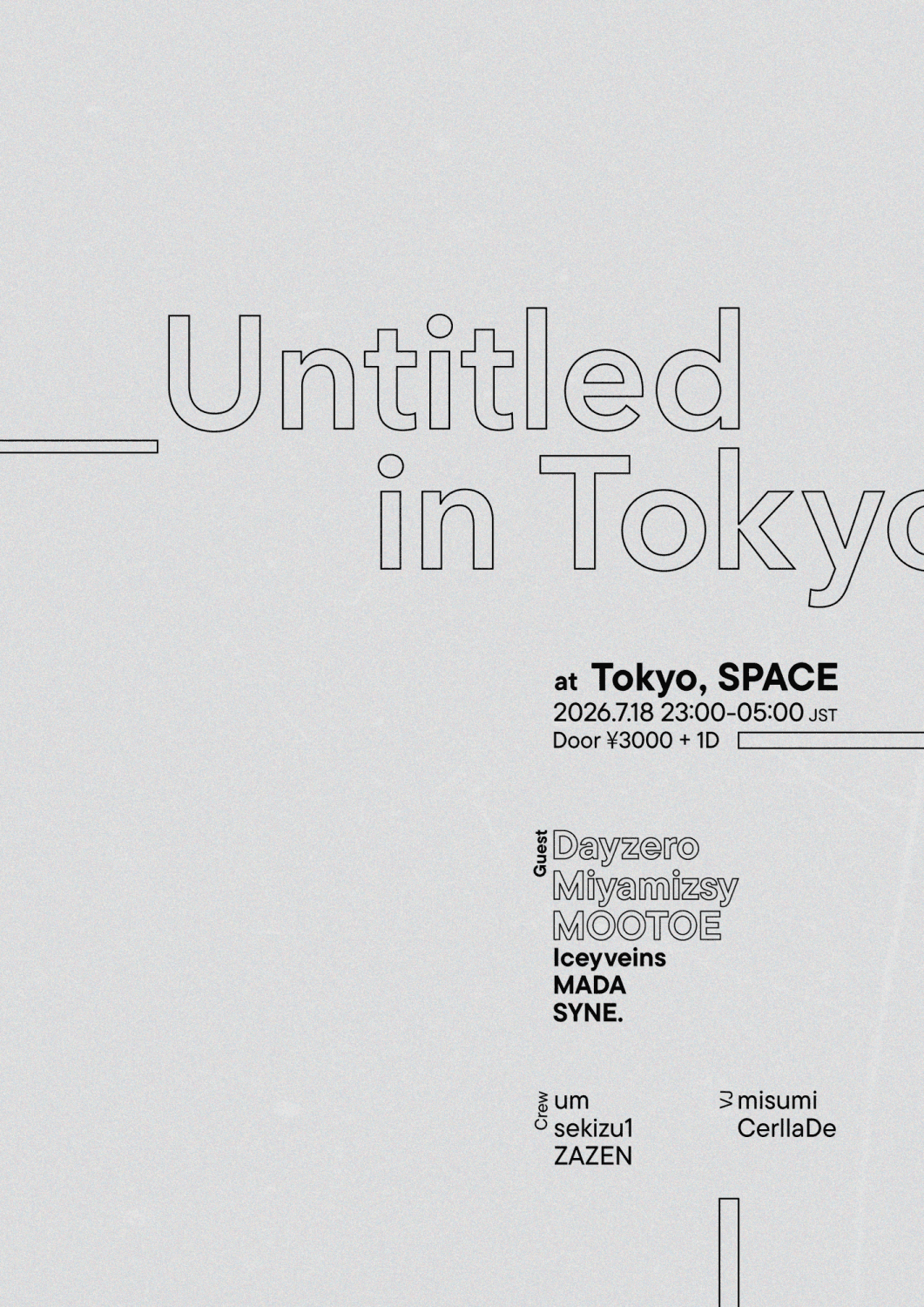 Untitled in Tokyo