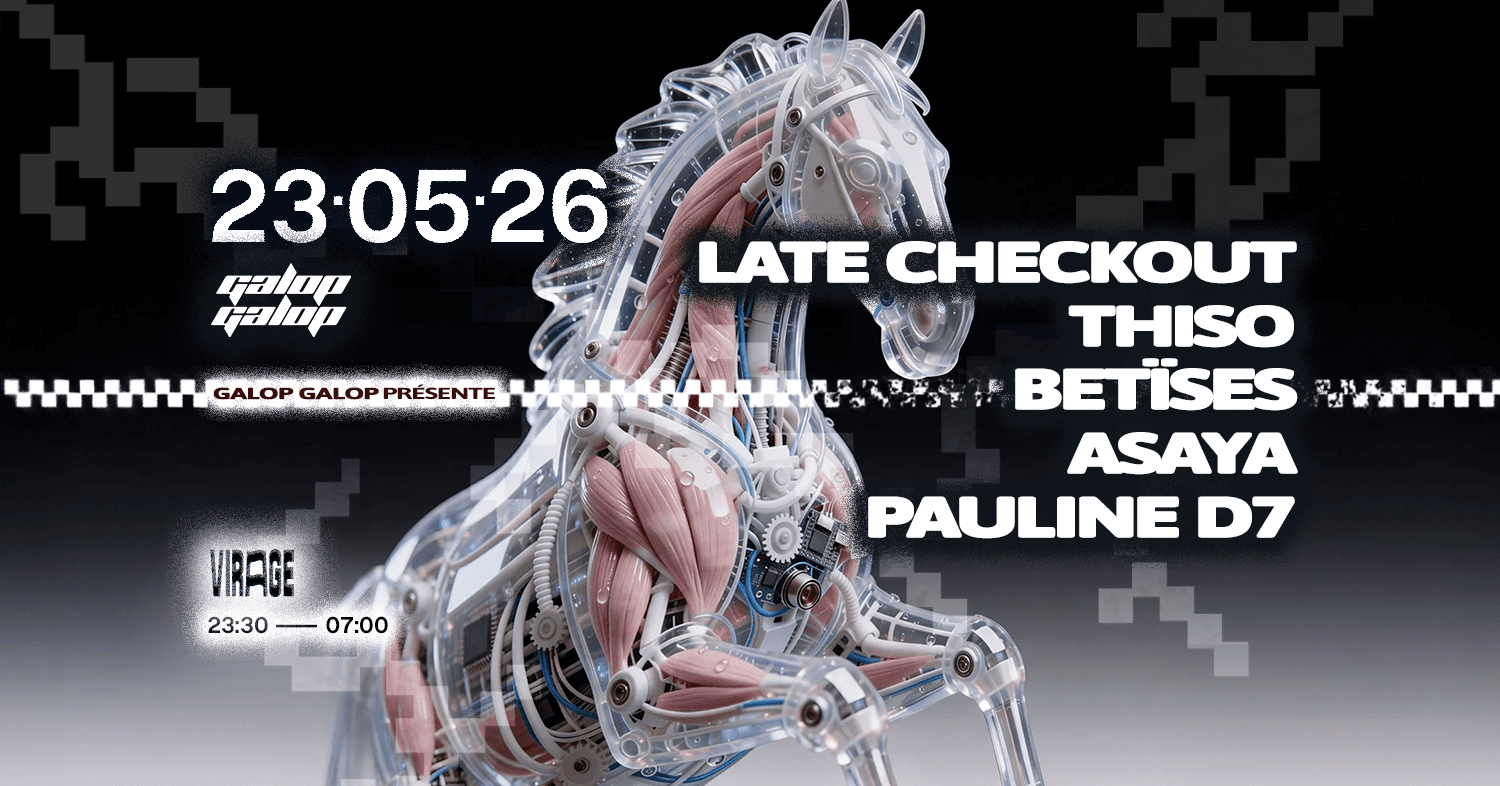 Galop Galop: LATE CHECKOUT (CREEDS & NEIKA), THISO, PAULINE D7, Asaya, BETÏSES