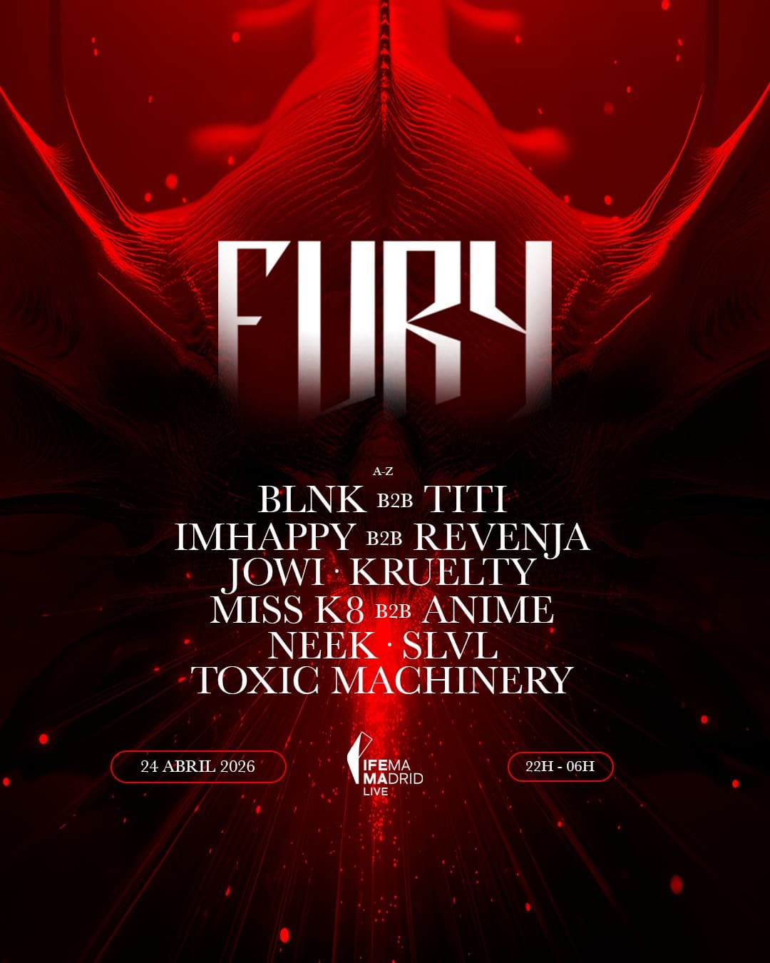 Fury Festival Madrid IFEMA