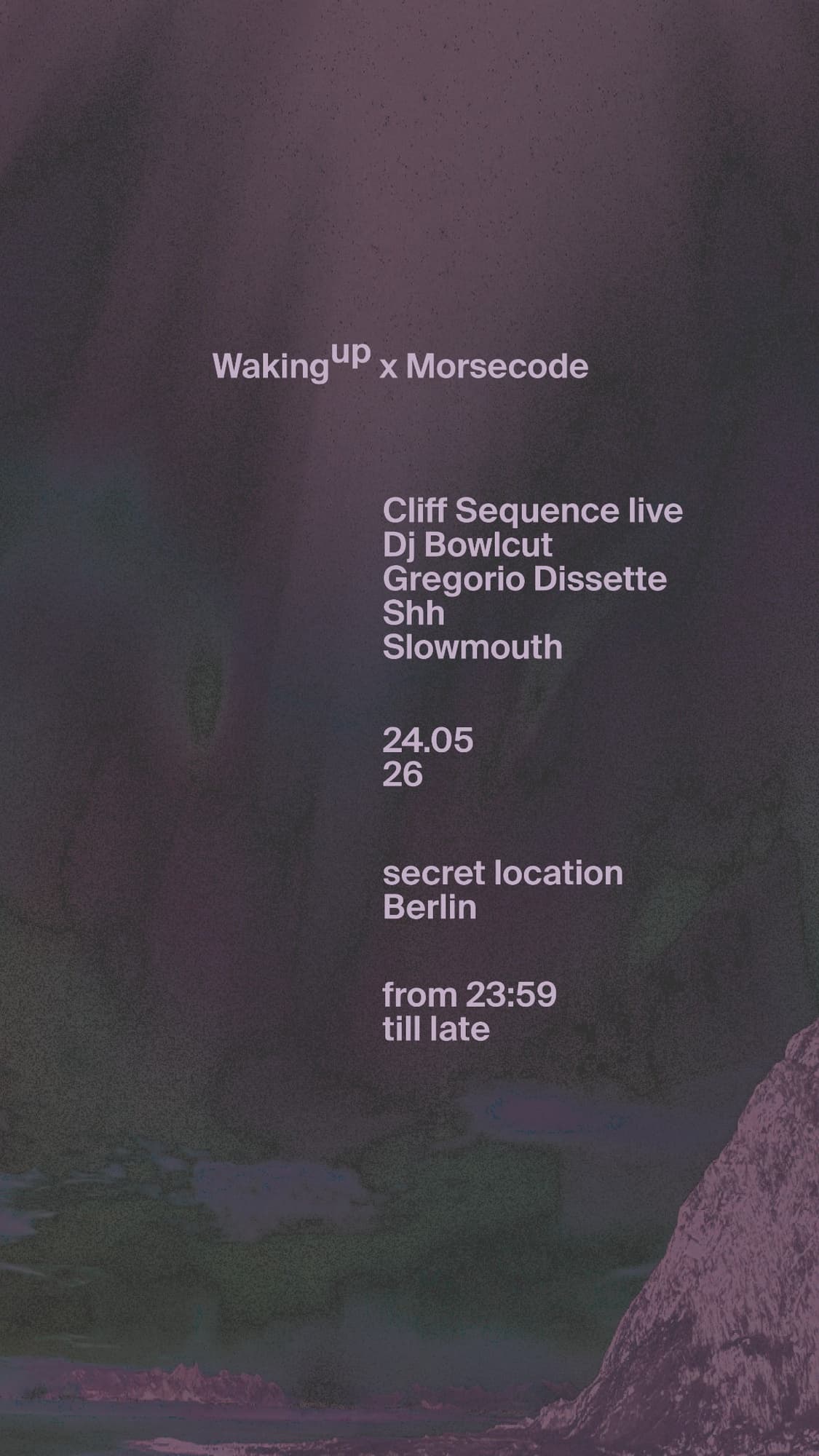 Waking Up x Morsecode Records