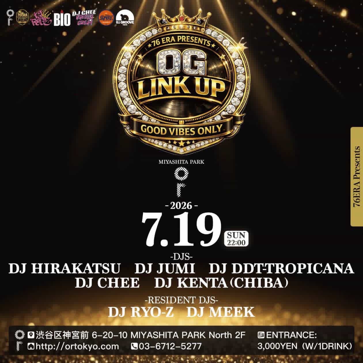 76ERA PRESENTS 〜OG LINK UP〜