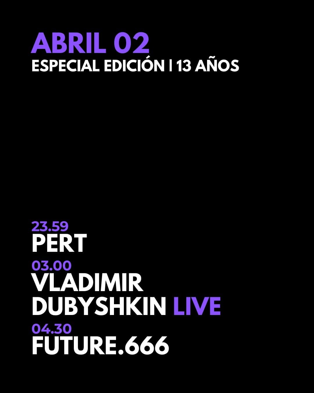 Under Club 13th Anniversary Special Edition