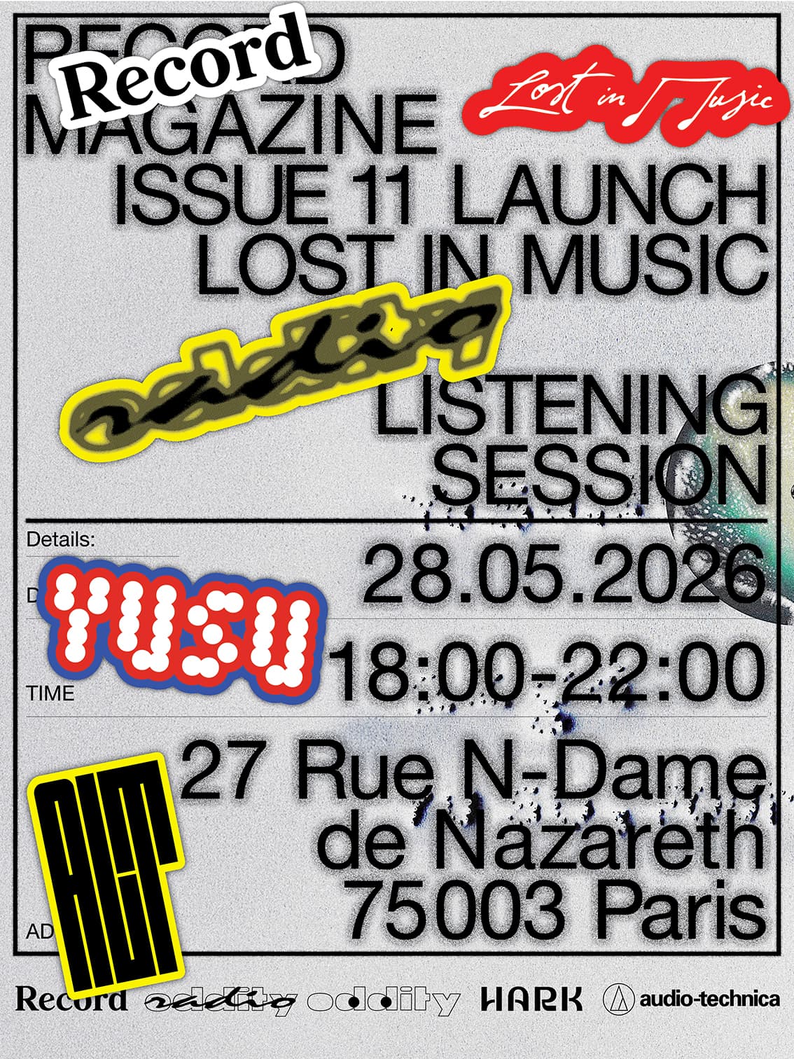 Oddity Radio Listening Session x Record Magazine 11 Launch
