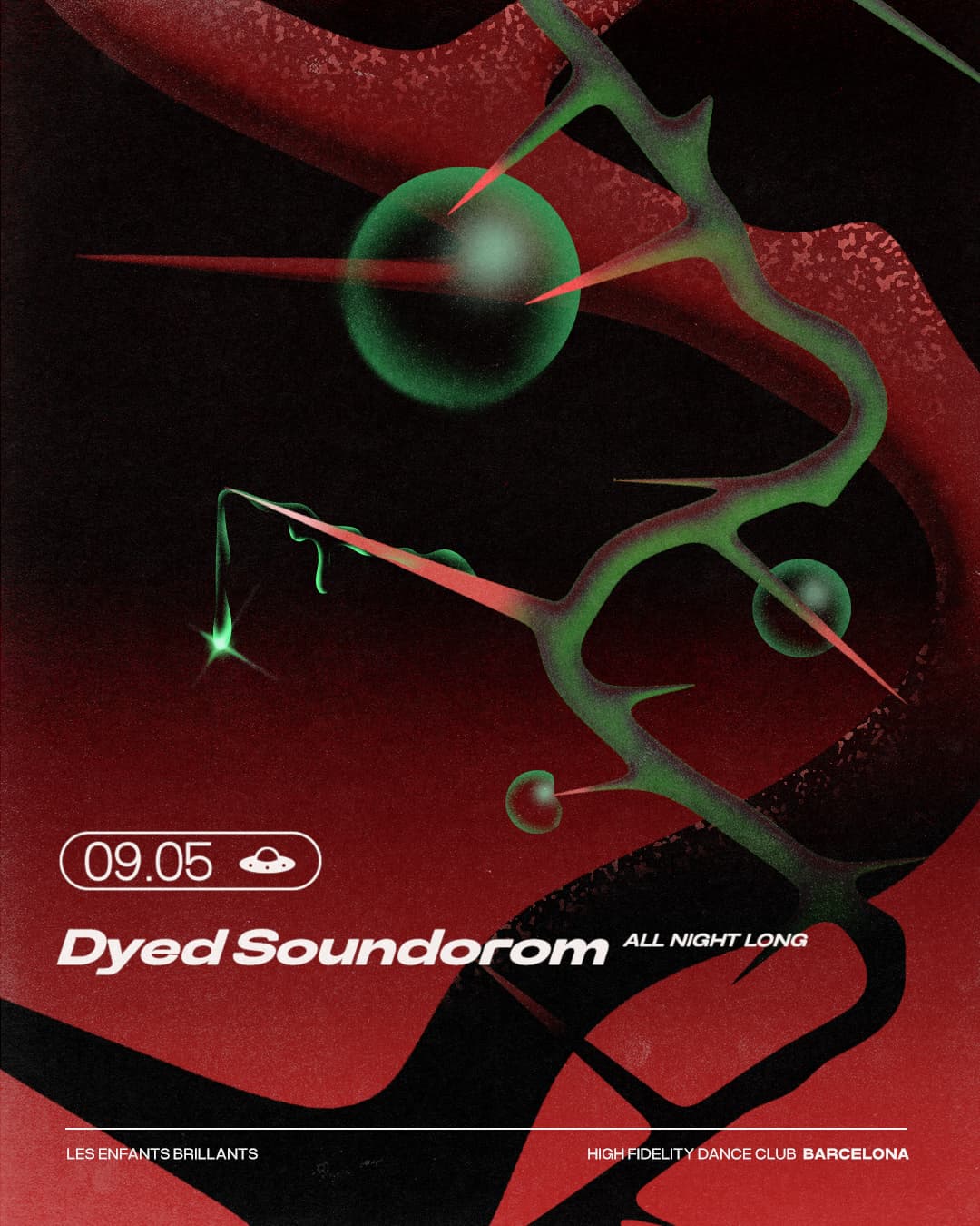 Les Enfants pres. Dyed Soundorom All Night Long