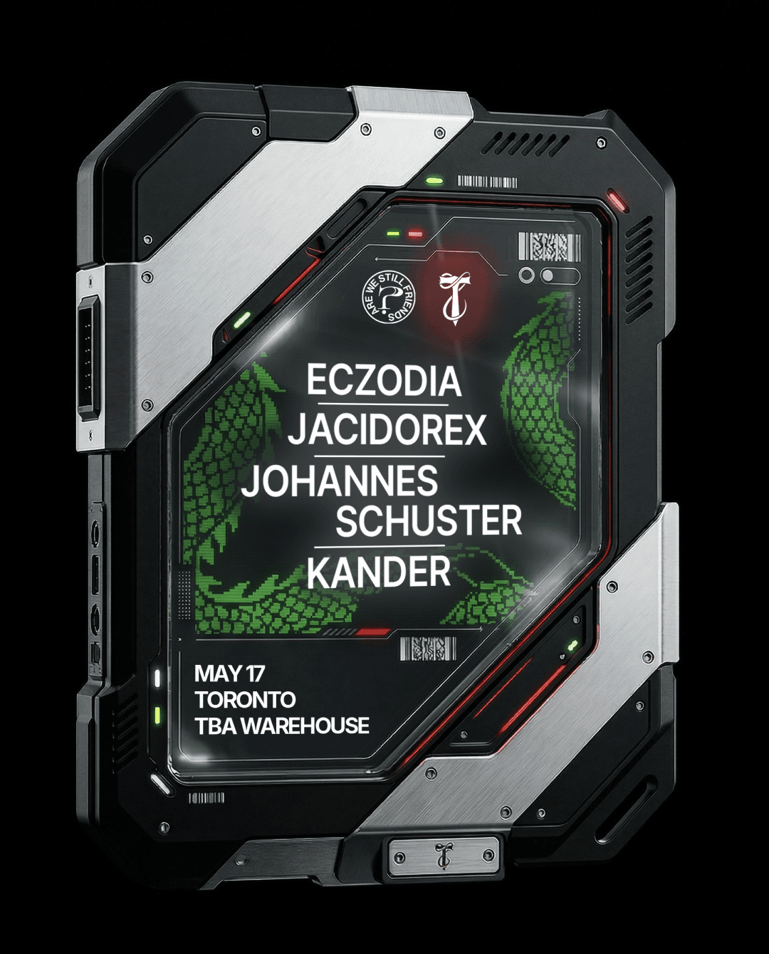TAKEOVER 6IX PRESENTS ECZODIA / JACIDOREX / JOHANNES SCHUSTER / KANDER