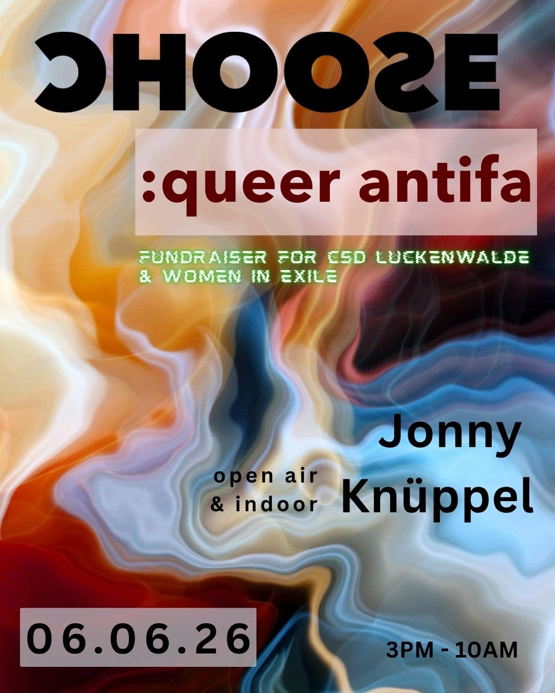 CHOOSE: queer antifa