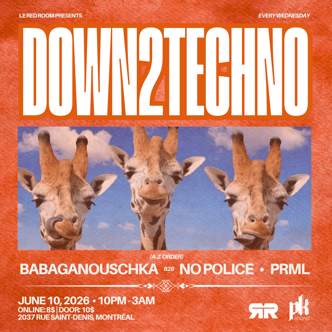 DOWN2TECHNO: Every Wednesday