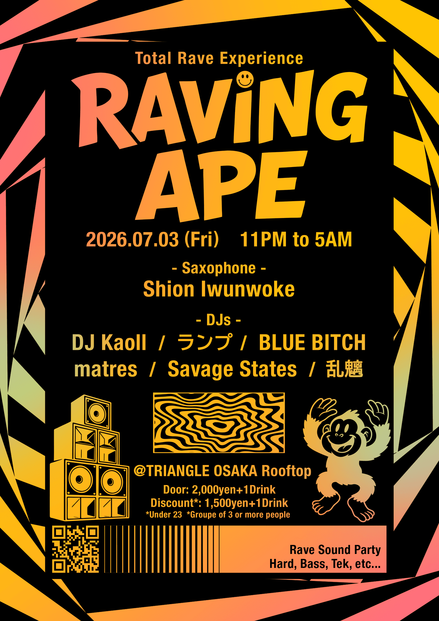 RAVING APE